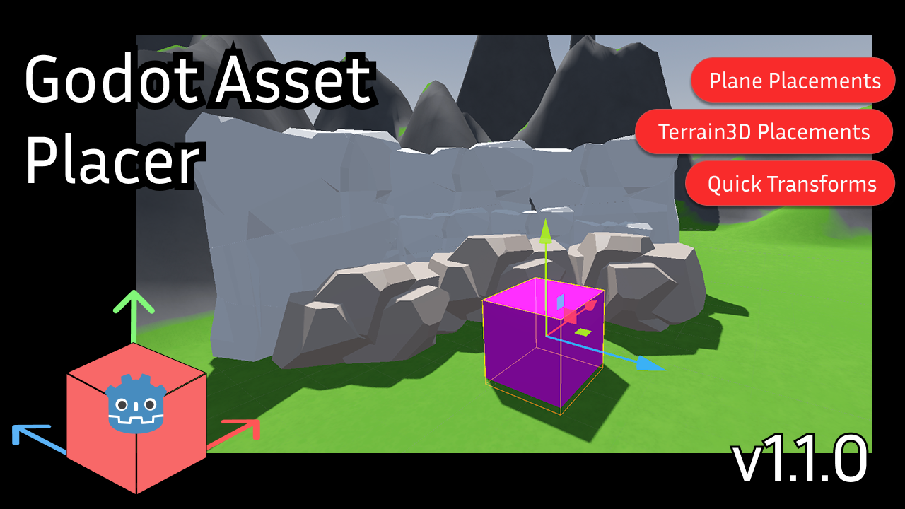 Godot Asset Placer hero image