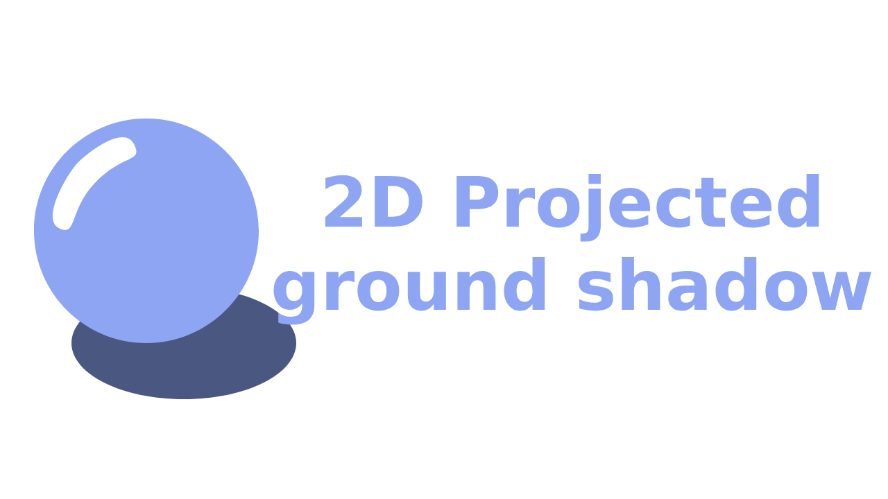 2D projected ground shadow hero image